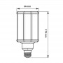 "TFORCE" LED Dépoli 25W 4000K E27 2900lm