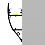 Profilé en aluminium STRIPLINE 18X43mm - 2 mètres