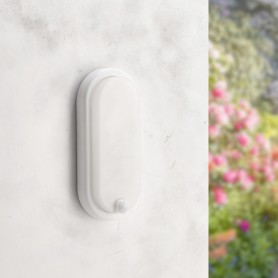 Applique LED avec Capteur de Mouvement Sphère 12W PIR 360º IP54