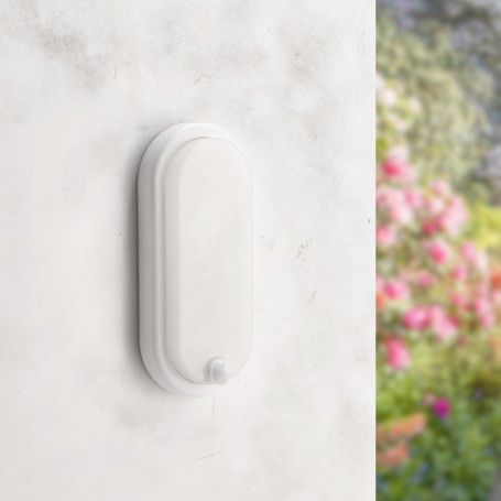 Applique LED avec Capteur de Mouvement Sphère 12W PIR 360º IP54