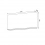 Applique LED Murale Fine 10W
