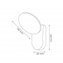 Applique LED Murale Hubb 10W