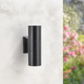 Applique murale Black Tube IP54 GU10