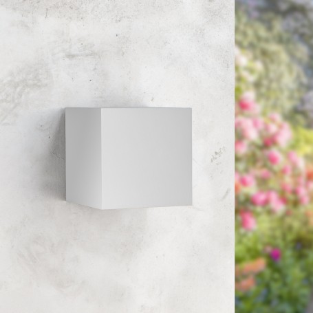 Applique Murale LED Cube White 12W IP54