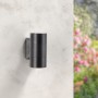 Applique murale Tube LED Black 2X3W IP54