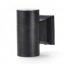 Applique murale Tube LED Black 2X3W IP54