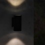 Applique murale Tube LED Black 2X3W IP54