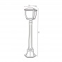 Lampadaire de jardin House Plus