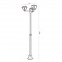 Lampadaire de jardin Ronse Plus