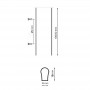 Ruban Lèche-mur Néon LED 24V Dc flexible 20W IP65 - 10 mètres
