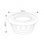 Niche pour Piscine Encastrable Ampoule PAR56 IP68 pour Béton et Liner