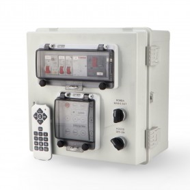 Panneau électrique pré-assemblé pour piscine 1 HP avec transformateur 60WAC et contrôleur inclus