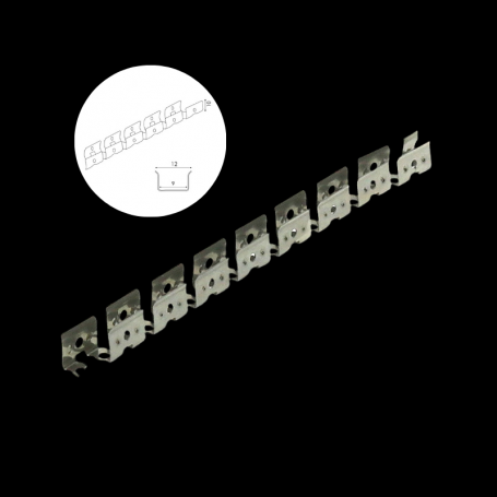 Profilé flexible en aluminium STRIPLINE 10X9mm- 20 mètres