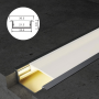 Profilé en aluminium STRIPLINE ENCASTRÉ 30X10mm - 2mètres