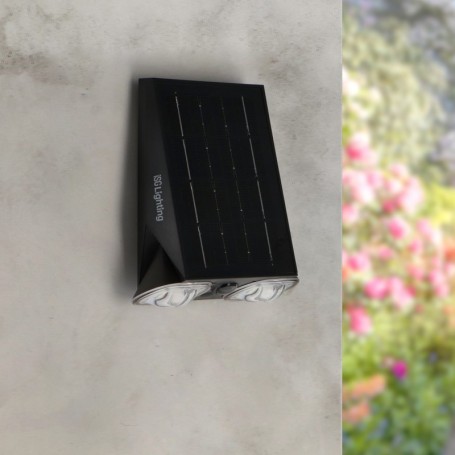 Applique LED Murale Solaire Black Eyes - DSC