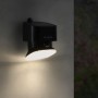 Applique LED Murale Solaire Black Flat - DSC