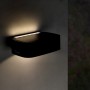 Applique LED Murale Solaire Black Plit - DSC