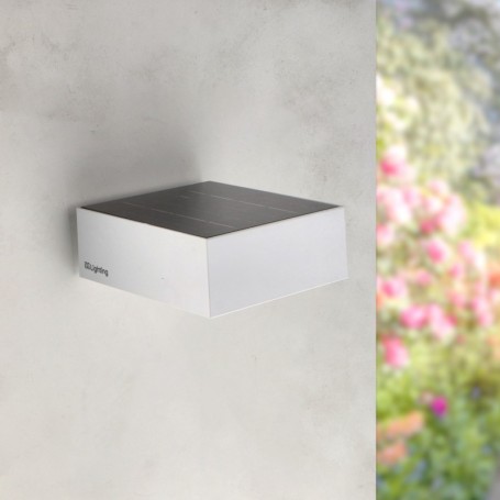 Applique LED Murale Solaire White Bin - DSC