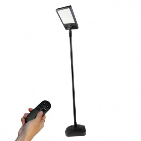 Lampadaire solaire LED Space 2,5M avec haut-parleur 2800 lm