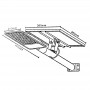 Luminaire solaire LED Maxlight Éclairage public 25W